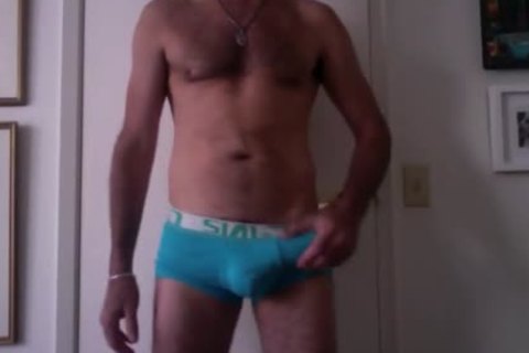 monstrous poundr Blue underwear Jerkin