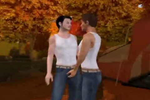 3D Cartoon Hunk receiveting pounded Hard while