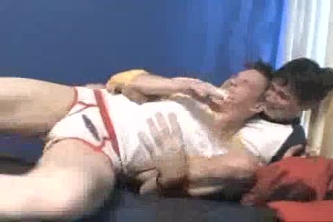 Smoking youthful fellows Having a bit of anal