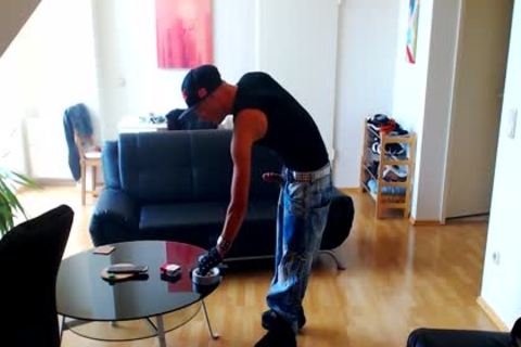 Morning Smoke And jack off In Skater Baggy And Buffalos