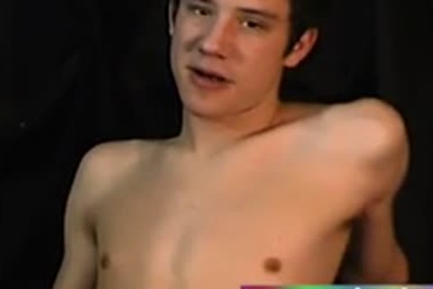 lad Fingers His butthole & Strokes penis