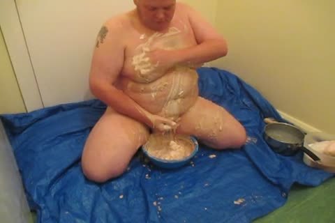Sploshing! fat chap Has Messy enjoyment