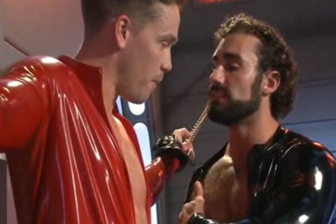 bdsm Poor teen In Shiny Catsuit tied And banged