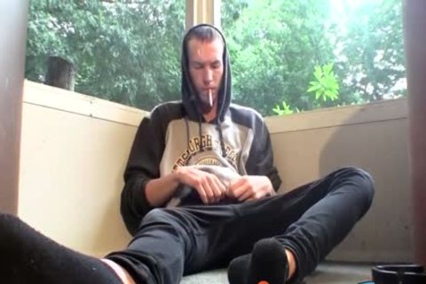 confident Thug Jake Reid acquires That wild large Boner Out