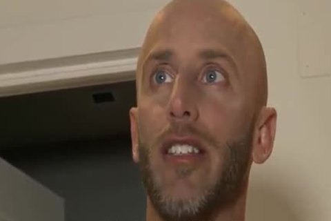 skank fucked By His husband And A homosexual Porn Star