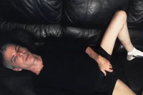 lad Jerking Of Fhis Solid Shaft