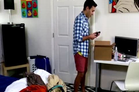 pretty 18 Year daddy Jacking Off His rod