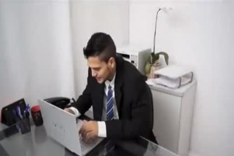 Hunk gets A big penis From Boss