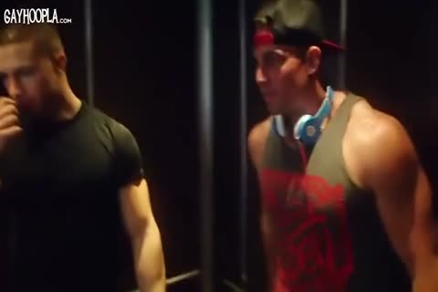 Muscle dude With precious rod On Him