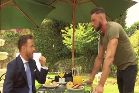 Muscle homosexual Flip Flop And goo flow