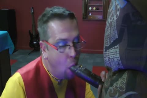 ROB BROWN: blowing big black BONER