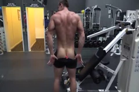 Muscle Hunk Posing
