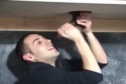 French dude Jerks monstrous black penis