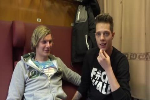 tight gay bareback And Facial