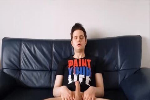 Toby The German lad gets An orgasm two - Paint Your Life