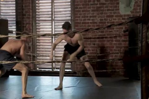 studs Wrestling previous to Being tied Up