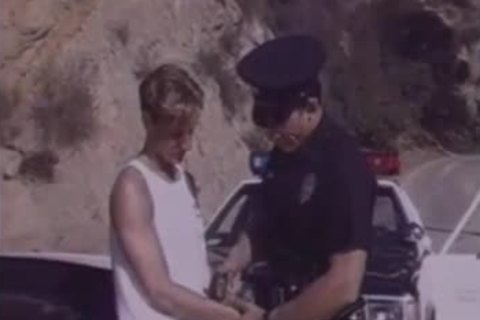 teen Arrested By Cop & Hard boned.