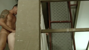 DrillMyHole: Tattooed Jay Roberts rimming