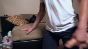 DickDorm: Big dick Rico Mendiola throat fuck