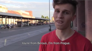 Czech Hunter: Bareback cumshot plus screaming gay