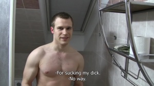 CzechHunter: Bareback slamming hard as well as wet Czech gay