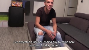 DebtDandy.com: Young gay butt sex in a shop