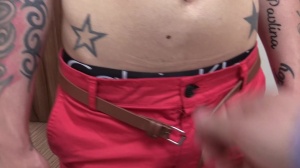 DebtDandy.com - Tattooed amateur has a thing for masturbating