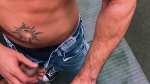 RealityDudes: Inked Nic Sahara gets dick sucking