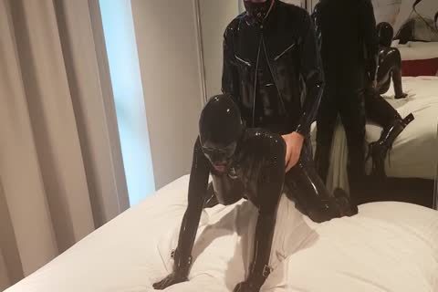 hammering A lewd Rubber Doll
