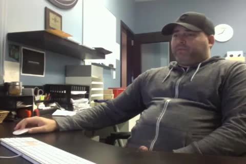 Jacking Off At The Office