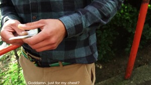 Czech Hunter: Very nice muscled gay rough blowjob cum outdoors