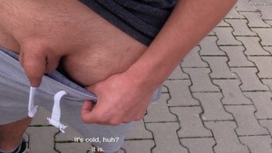 Czech Hunter - Tight blond reality flashing indoor