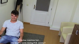 DirtyScout - Hairy amateur having fun with big dick guy