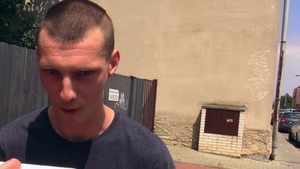 CzechHunter.com - Tattooed young gay reality handjob in park