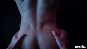 BROMO.com - Latin Logan Styles bareback blowjobs in the woods