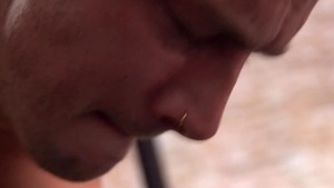 MenOfUK.com - Pierced Billy Essex exposing big dick