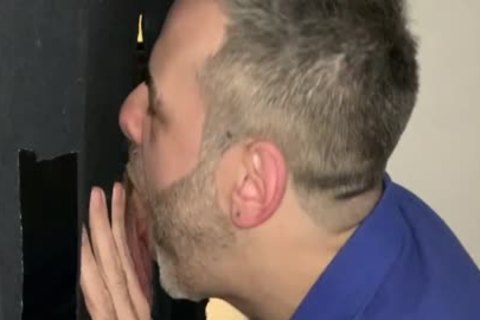 Glory hole Deepthroat engulf And swallow