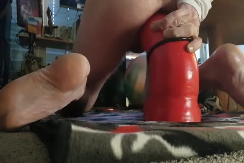 long Toysession With Self-Fist