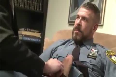 Cop Visits Psychologist (fellatio, cook jerking, Frotting)