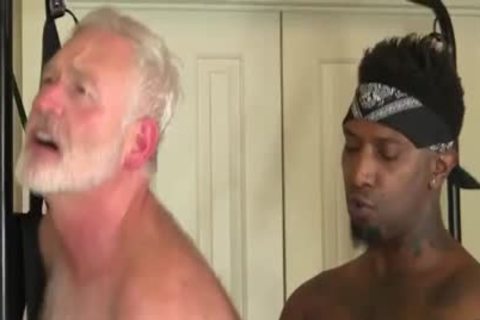 lucky Daddy Acquires A Hard darksome dick