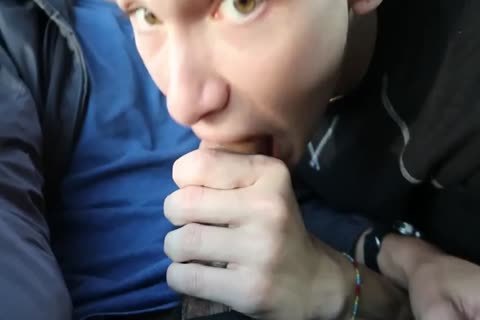 RISKY Public Bus blowjob-service-stimulation