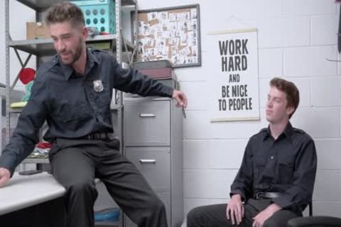 Bored Of Being Straight, Two Guards nail Each Other