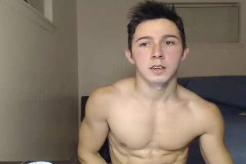 dirty Muscle Hunk Cums