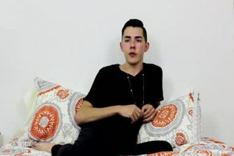 Stroking With Student lad Connor