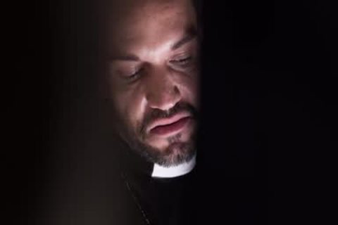 Religious Virgin Ryan Jacobs Confesses To Father Dale Kuda that man wishes cocks