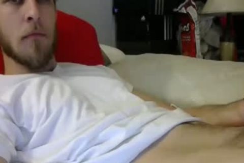 blonde lad With A lengthy weenie Masturbating In webcam