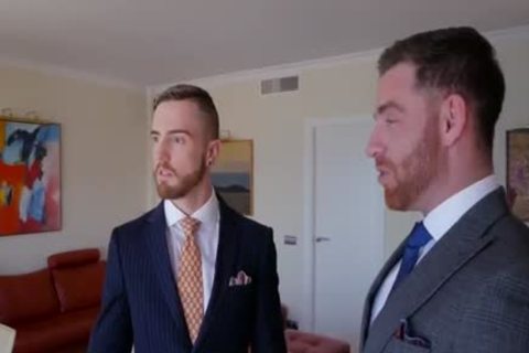 homosexual Suit bj And ass