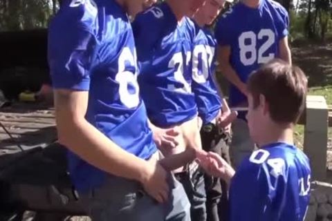 A homo Pack With gigantic dicks. Outdoor homo group sex