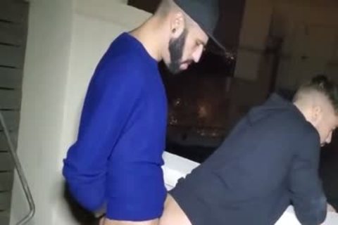 Ev - His neighbour boned Him On The Rooftop With Romeo Davis And Dann Grey