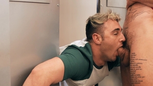 DrillMyHole.com - Chris Damned with Michael Boston throat fuck
